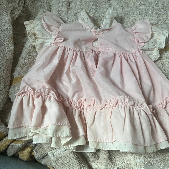 B 28      Vintage Infant Dress with Underdress - Picture 2 of 5